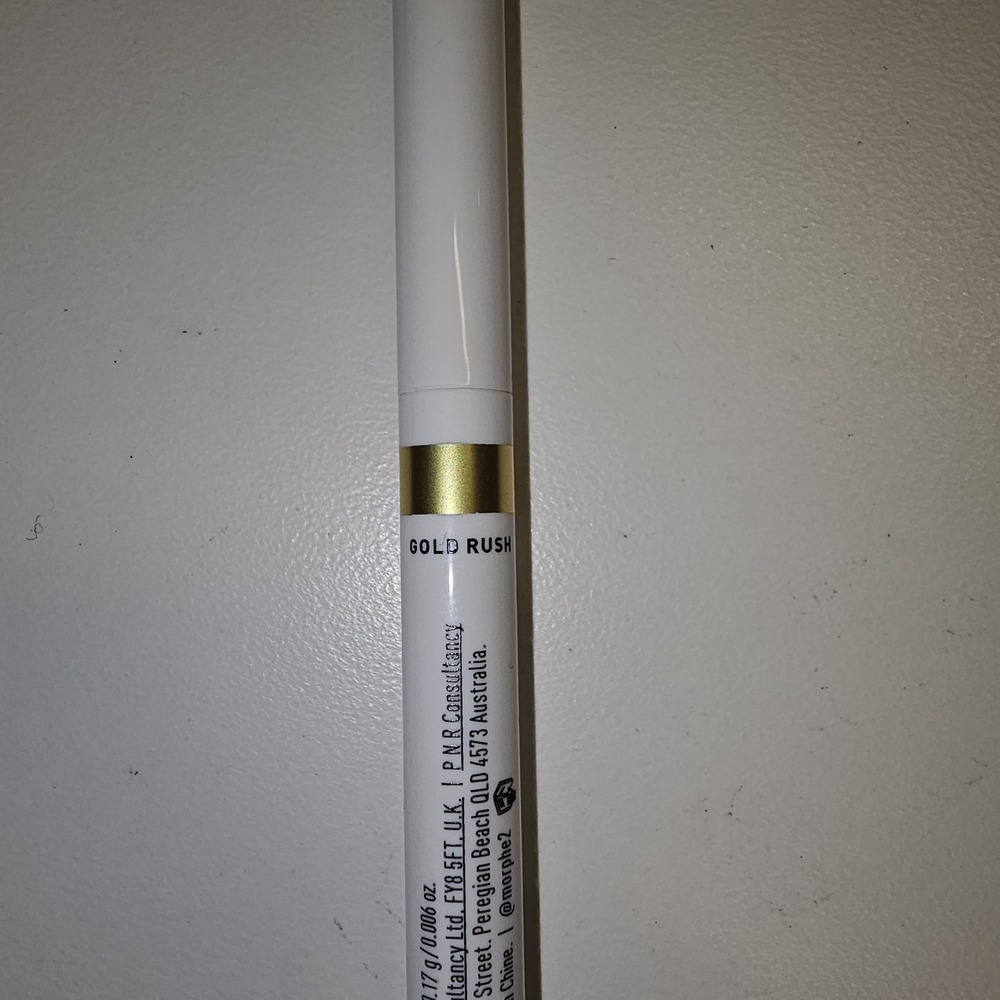 NEW Morphe Always Online Gold Gel Eyeliner 'GOLD RUSH' Full Size NEW - Picture 3 of 6